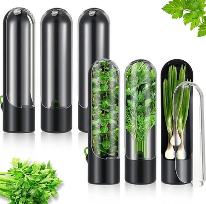 Veggie & Herb Storage Containers 10$ TODAY ONLY