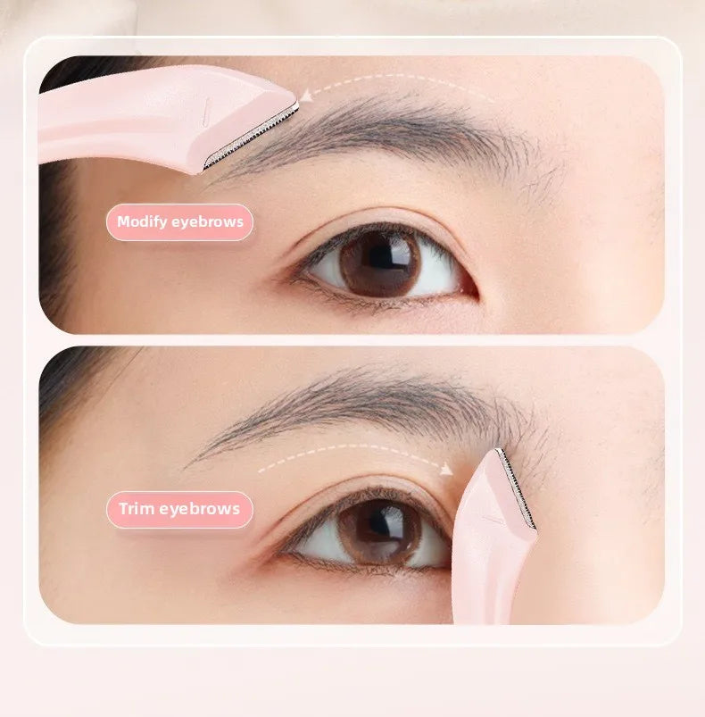 Liora — Ensemble de 3 taille-sourcils en acier inoxydable pour un toilettage précis