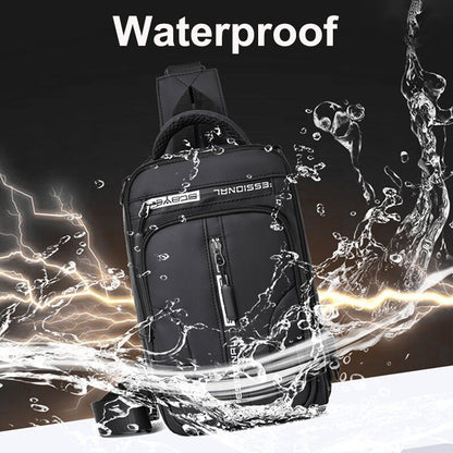 Zentro — Waterproof Anti-Theft Crossbody Bag with USB Port