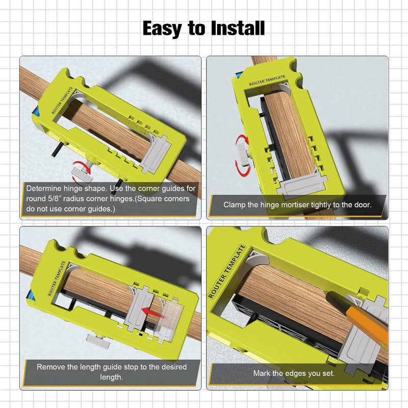 Door Hinge Jig Kit™ — Nail Every Install with Unmatched Precision and Ease