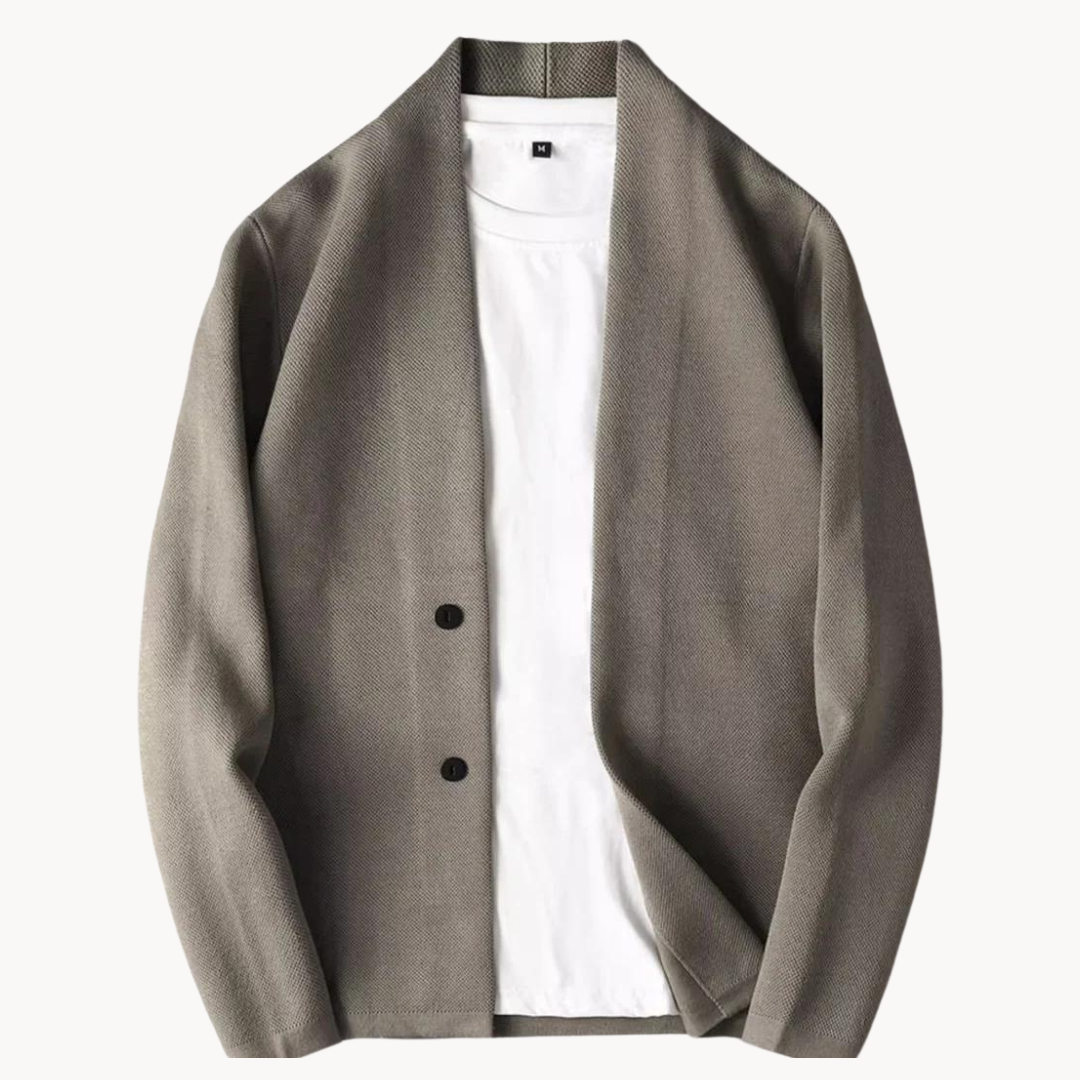 Lioren — Slim-Fit Knit Cardigan for Layered Comfort