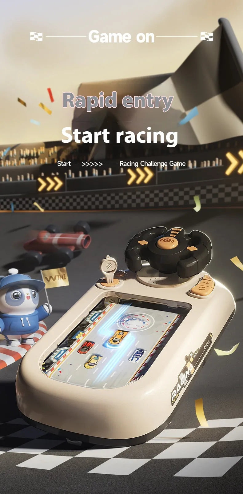 Baby Raving Racing Car Baby Toy – Glizm