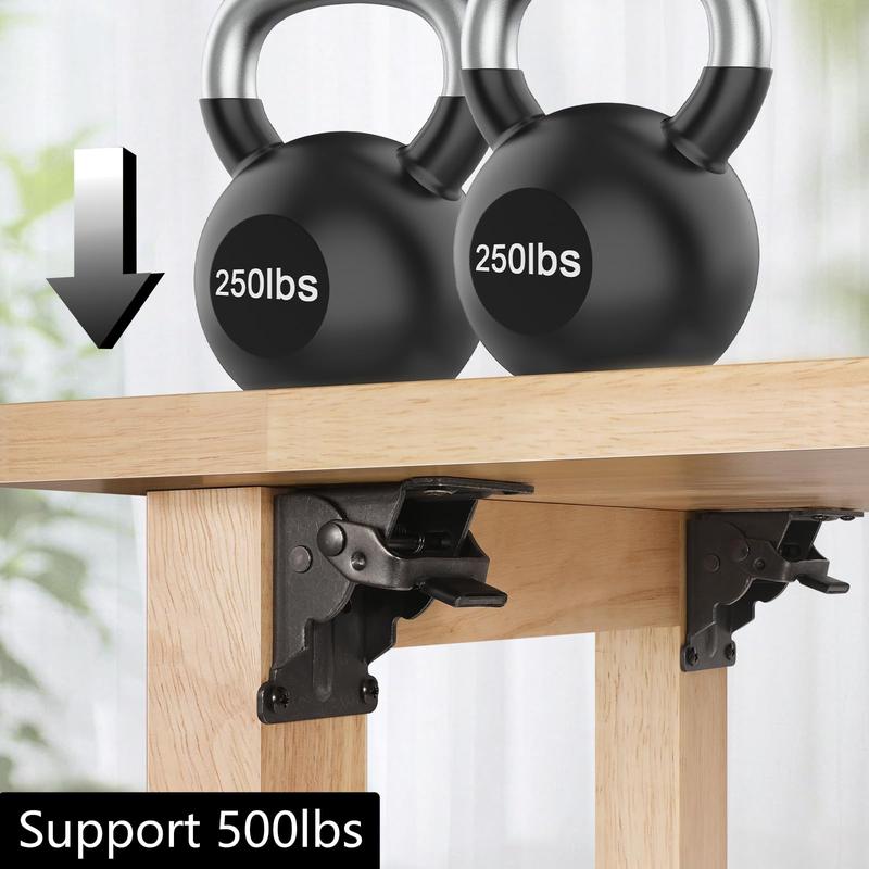 SteelFold Brackets™ — Bewältige schwere Lasten und schaffe sofort Platz