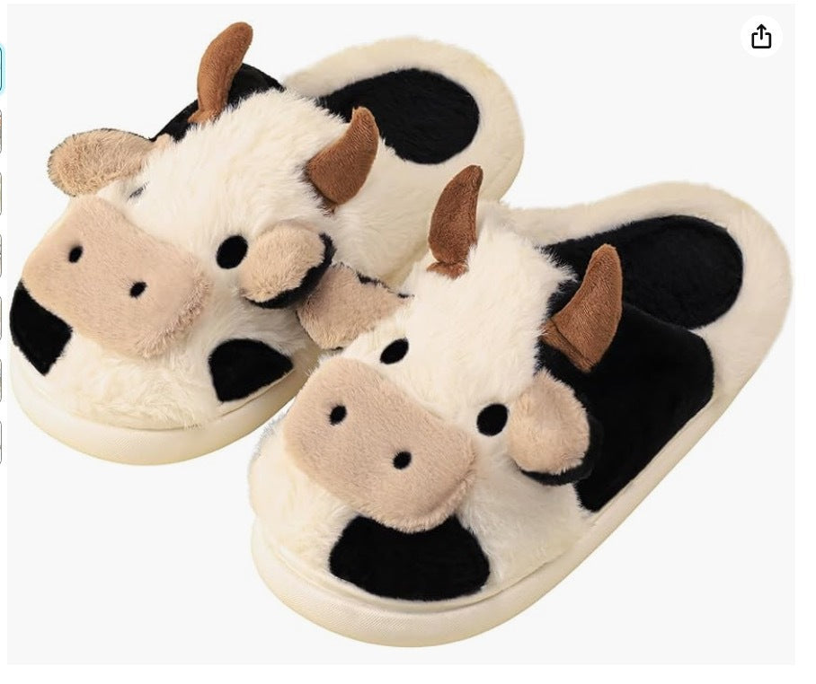 Cow Cotton Slippers 10$ TODAY ONLY