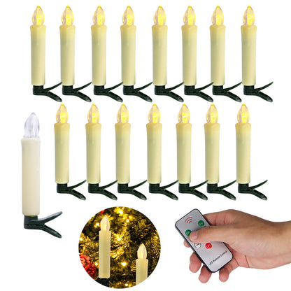 Flameless LED Candles 10 PACK™ — Creëer Direct Gezellige, Vuurvrije Magie