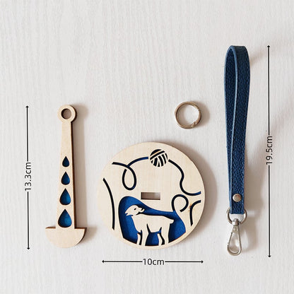 WristGlide™ — Master Every Stitch with Tangle-Free, On-the-Go Crafting Freedom