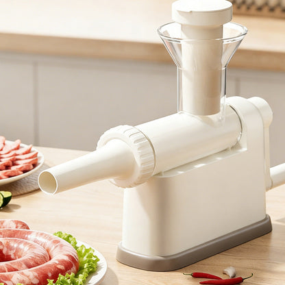 🔥 Heißer Verkauf 50% RABATT 🔥Veltrino Wurstfüllmaschine mit 3 Düsen