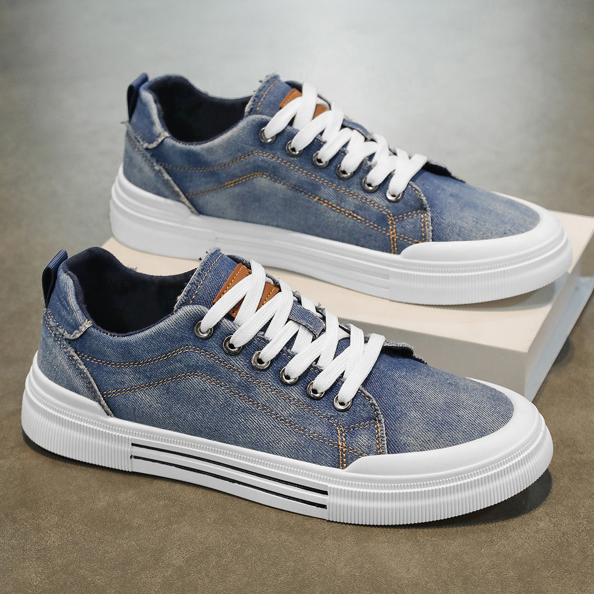 Veltono — Adidași ortopedici din denim cu tălpi cu amortizare