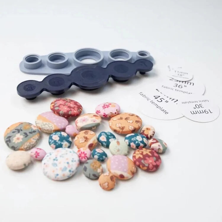 VelloCraft OneTouch — Kit compatto per realizzare bottoni con copertura automatica per lavori creativi