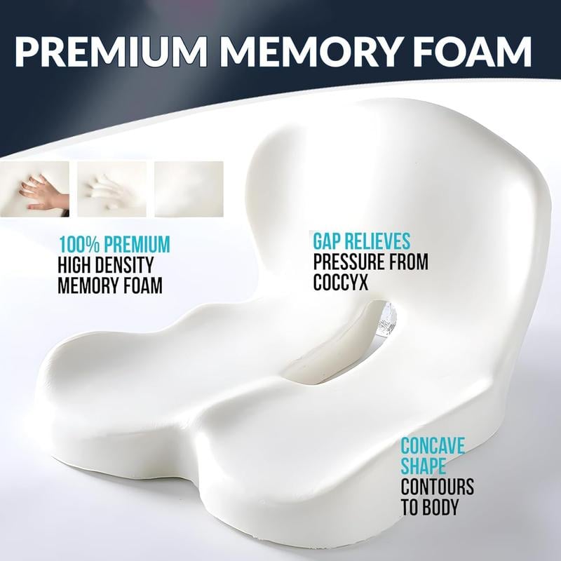 🎁Begrænset udsalg 50% RABAT🎁Glacio skridsikker memory foam sæde