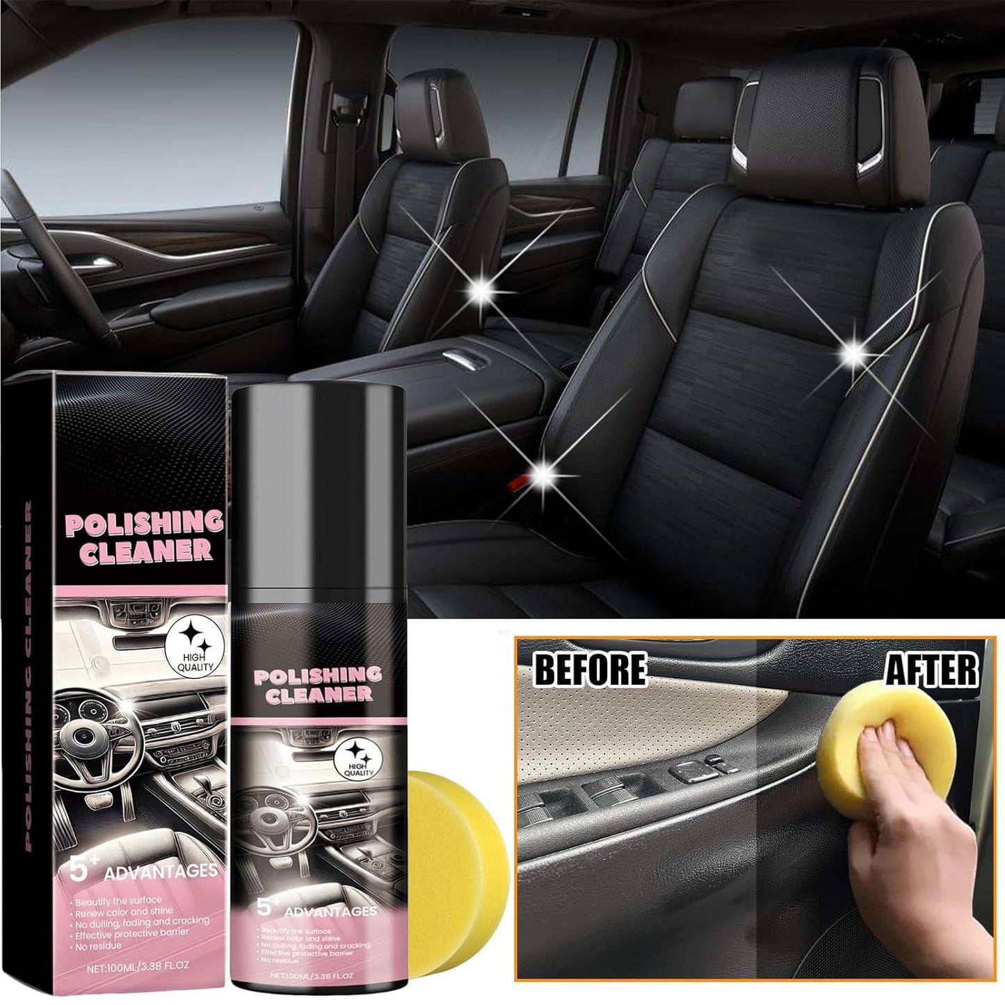InteriorRevive™ — Forvandl hver en centimeter af din bil til en imponerende udstillingsglans