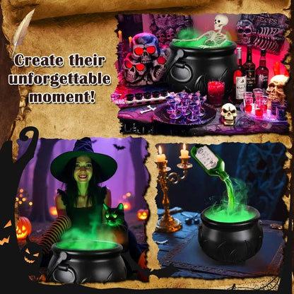 Witches Cauldron™ — Mesmerize Every Guest with Living, Eerie Green Mist Magic