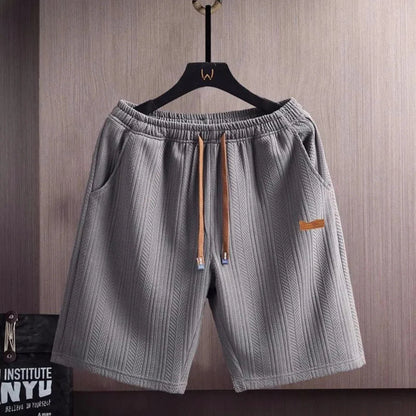Mylo Lounge Set — 通気性の良いニットTシャツとドローストリングショーツで快適