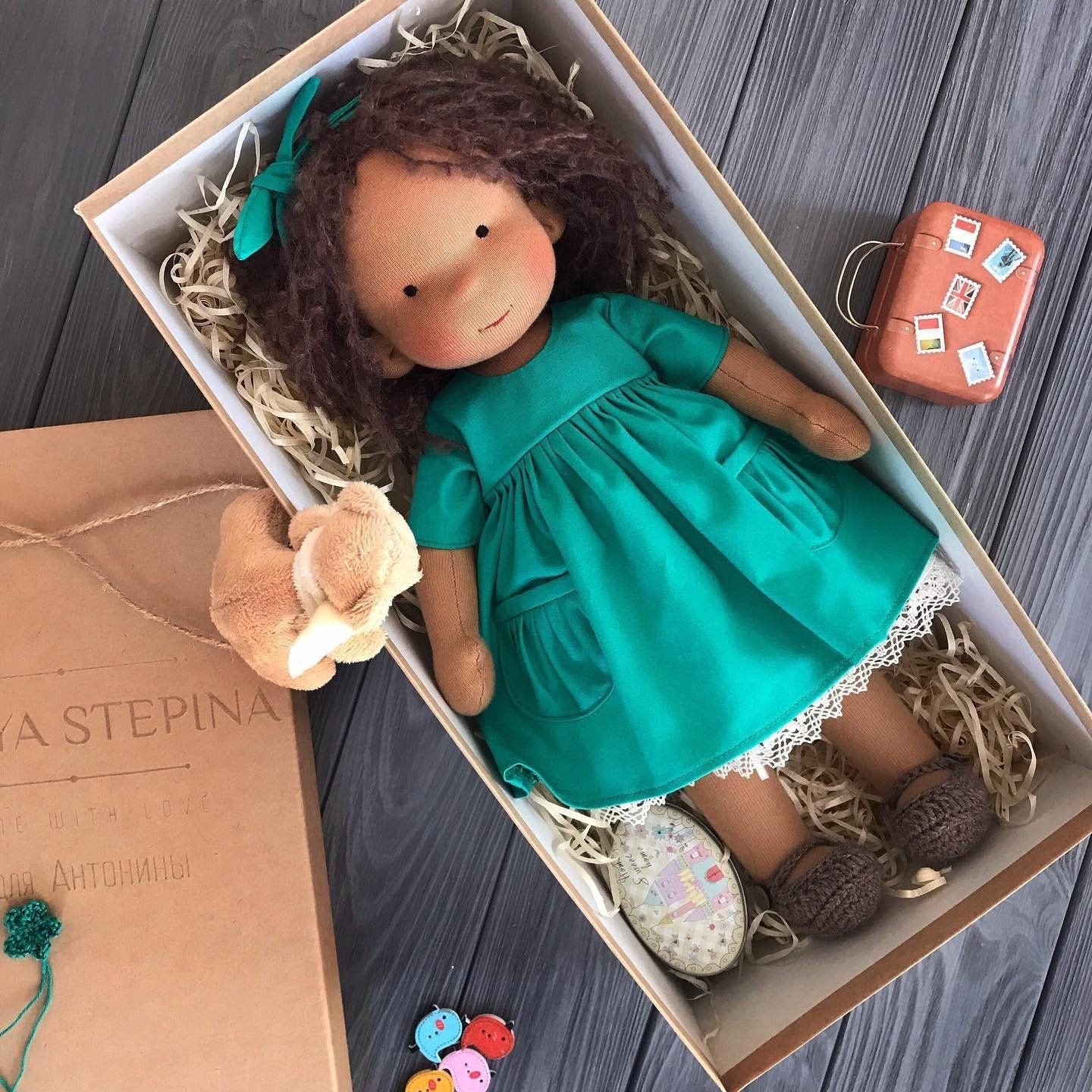 Best Gift for Kids-Handmade Waldorf Doll