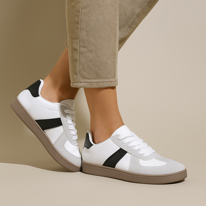 LuxeLeather Sneakers™ — Cammina con Comfort Incomparabile e Stile Che Attira gli Sguardi