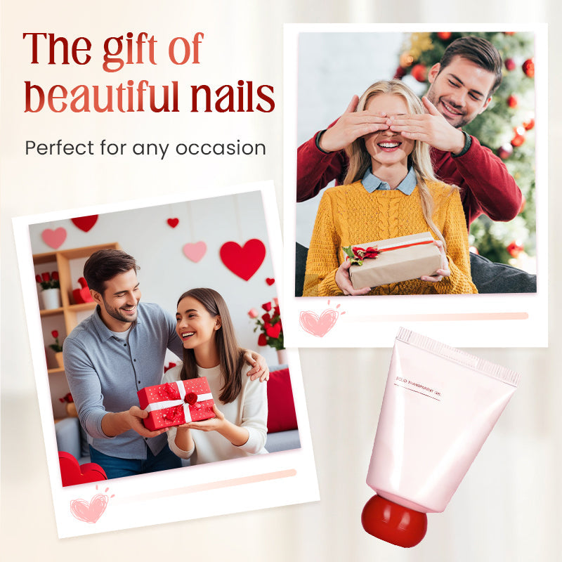 Gelura — Transparent Adhesive Patch Gel for Press-On Nails