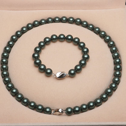 LuxeVera™ Pearl Necklace — Command Every Room with Timeless, Hypnotic Shine