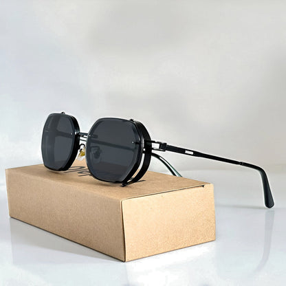 Bravenon — Ochelari de soare aviator cu protecție UV400 și croială ajustabilă