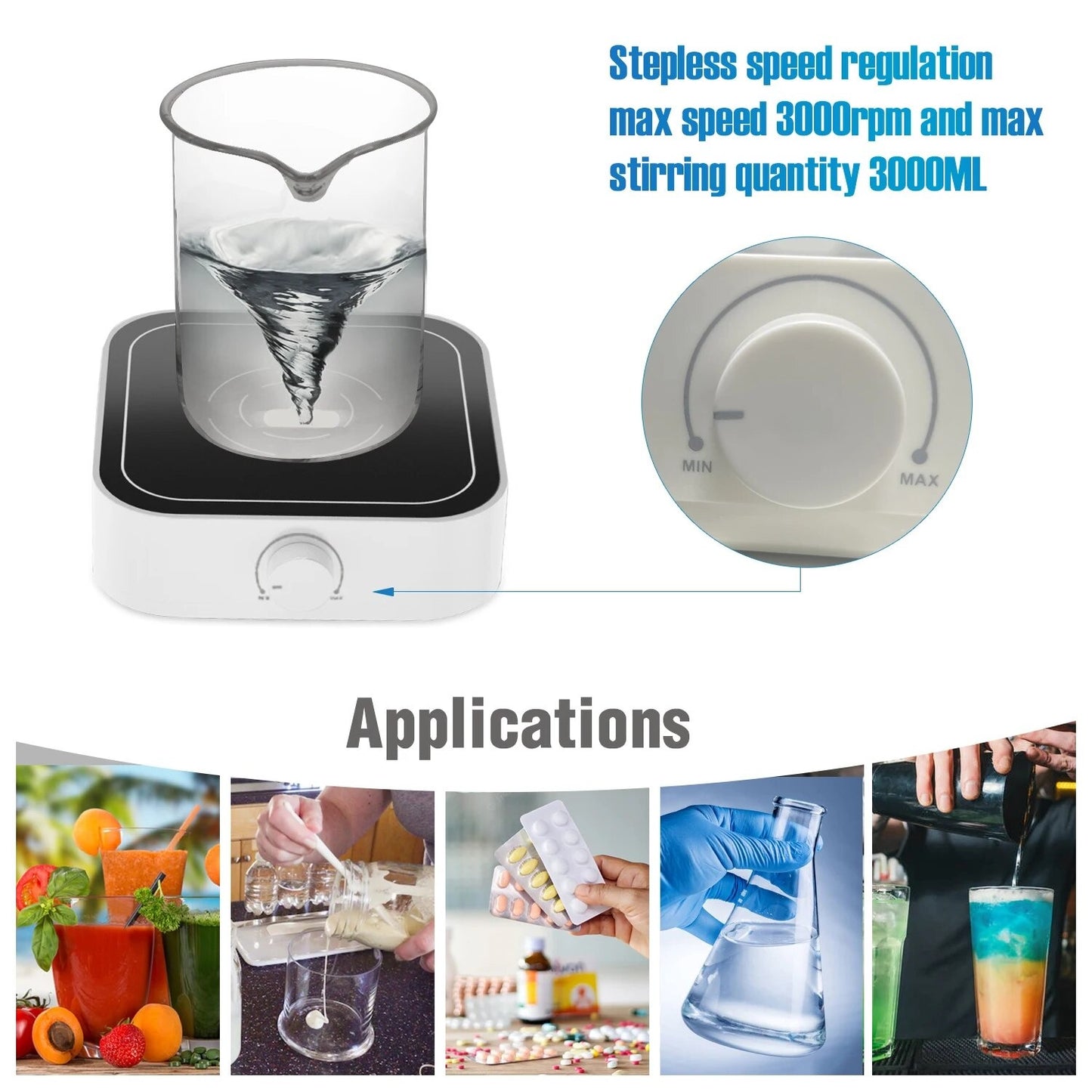 Mini Magnetic Stirrer 35$ TODAY ONLY