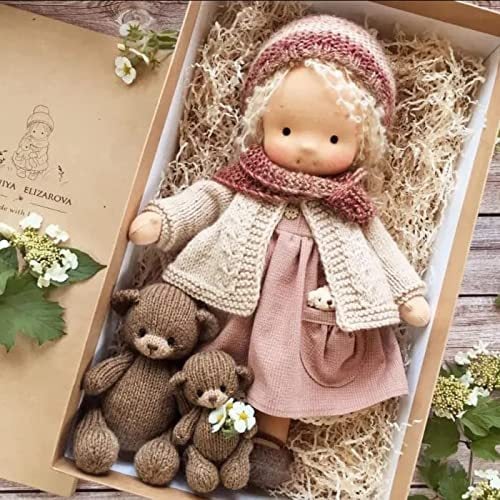 Best Gift for Kids-Handmade Waldorf Doll