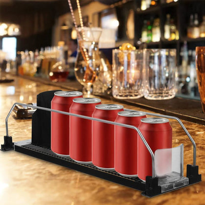 ChillGlide™ Automatic Beverage Pusher — Vaivaton pääsy täydellisesti järjestettyihin juomiin joka kerta