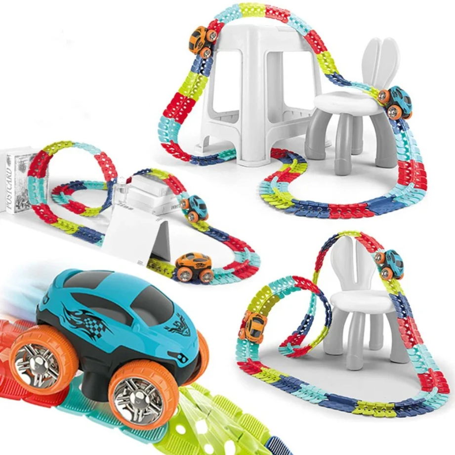 Zypheron — Gravity Car and Track Building Set for Creative Play