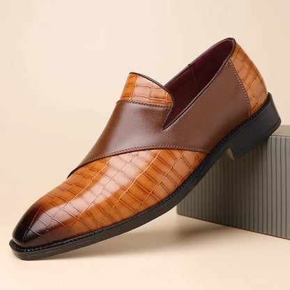 Patchwork Croc Loafers™ — Beheers de Kamer met Ongeëvenaarde Stijl en Zelfvertrouwen voor de Hele Dag