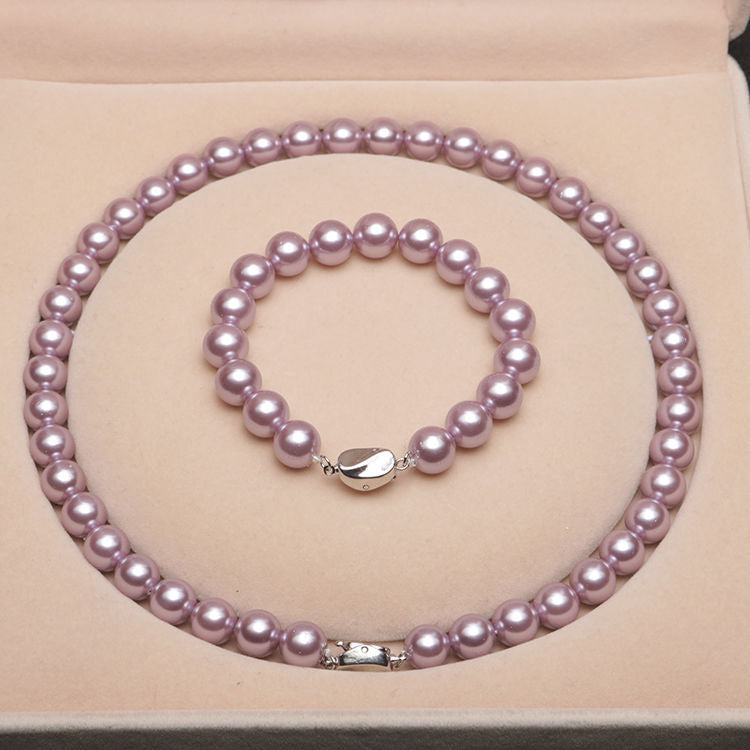 LuxeVera™ Pearl Necklace — Command Every Room with Timeless, Hypnotic Shine