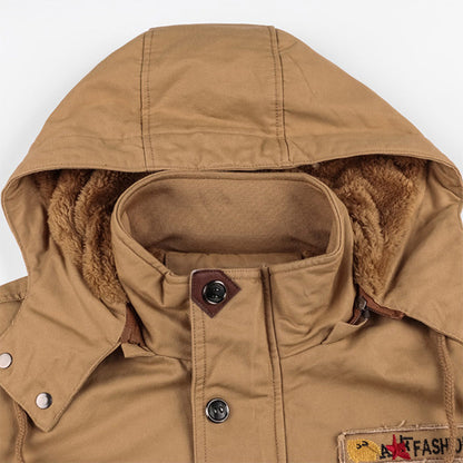 Veste d'Hiver en Coton TitanForge™ pour Homme — Maîtrisez une Chaleur Inarrêtable et une Confiance Robuste Chaque Jour Froid