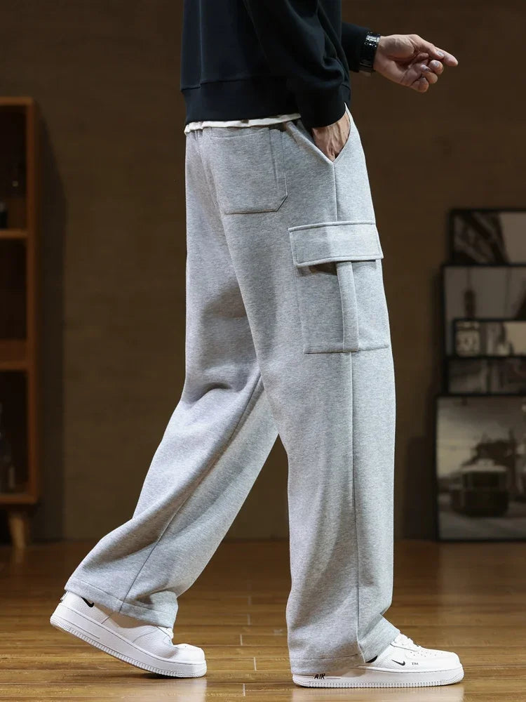 Norla — Soft-Touch Cargo Sweatpants with Relaxed Fit