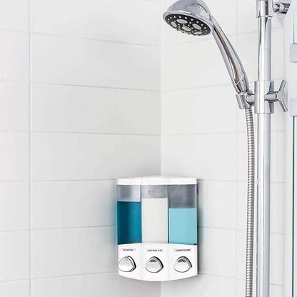 3-Chamber Shower Dispenser 25$ TODAY ONLY