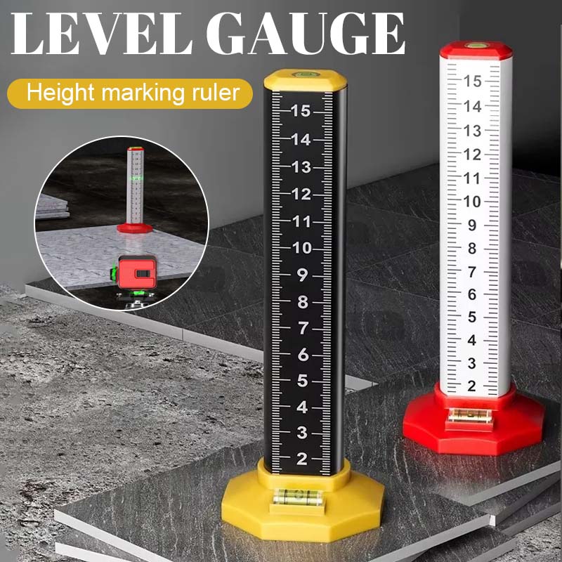 Norla HeightMark — Magnetic Level Gauge Ruler for Precise Tiling