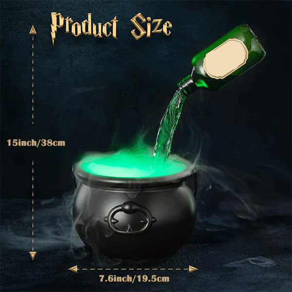 Witches Cauldron™ — Mesmerize Every Guest with Living, Eerie Green Mist Magic