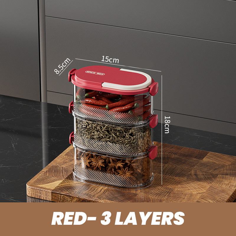 Multi-Layer Spice Tower™ — Ovládnite kuchyňu a uzamknite silu chutí
