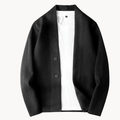 Lioren — Slim-Fit Knit Cardigan for Layered Comfort