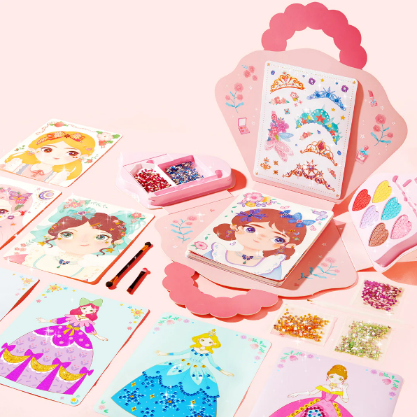 Liora — Kids 3-in-1 Princess Dress Up and Make Up Game Set