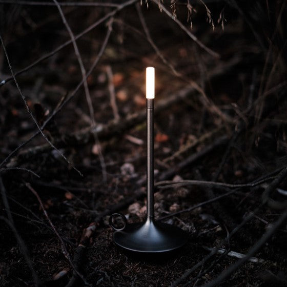 Lumiri Candlestick Lamp — Scandinavian Touch Lamp with Adjustable Brightness