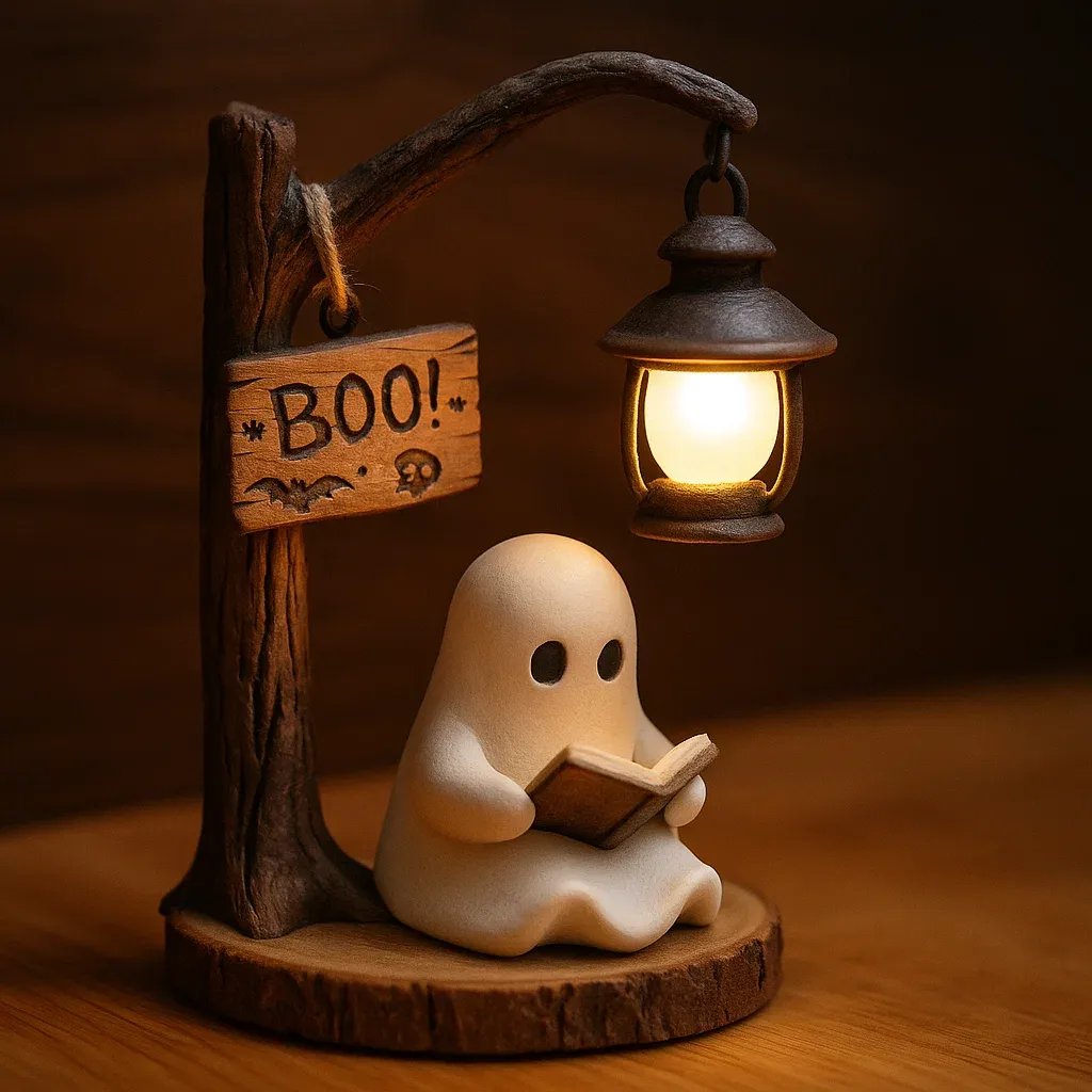 Ghost Reading Lantern™ — Enchant Your Space with Cozy, Captivating Haunts