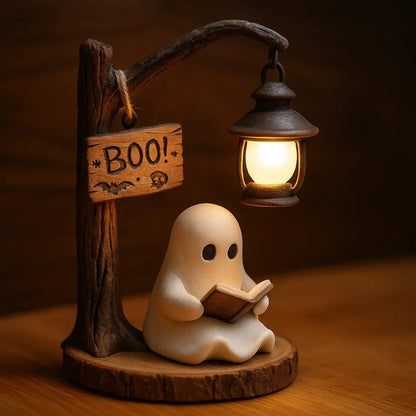 Ghost Reading Lantern™ — Enchant Your Space with Cozy, Captivating Haunts