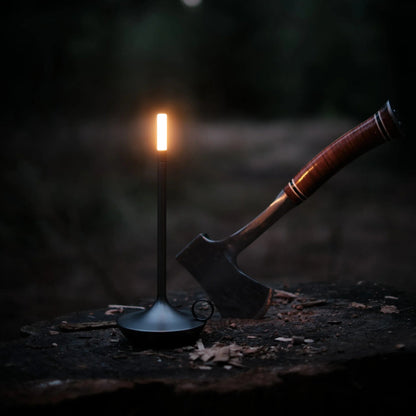 Lumiri Candlestick Lamp — Scandinavian Touch Lamp with Adjustable Brightness