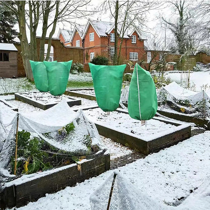 FrostaGuard — Thick Drawstring Plant Frost Protection Covers