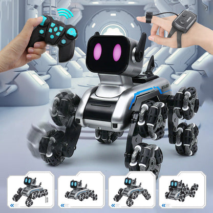 Rylo Stunt Dog Car — Gesture-Controlled Remote Toy with LED Lights