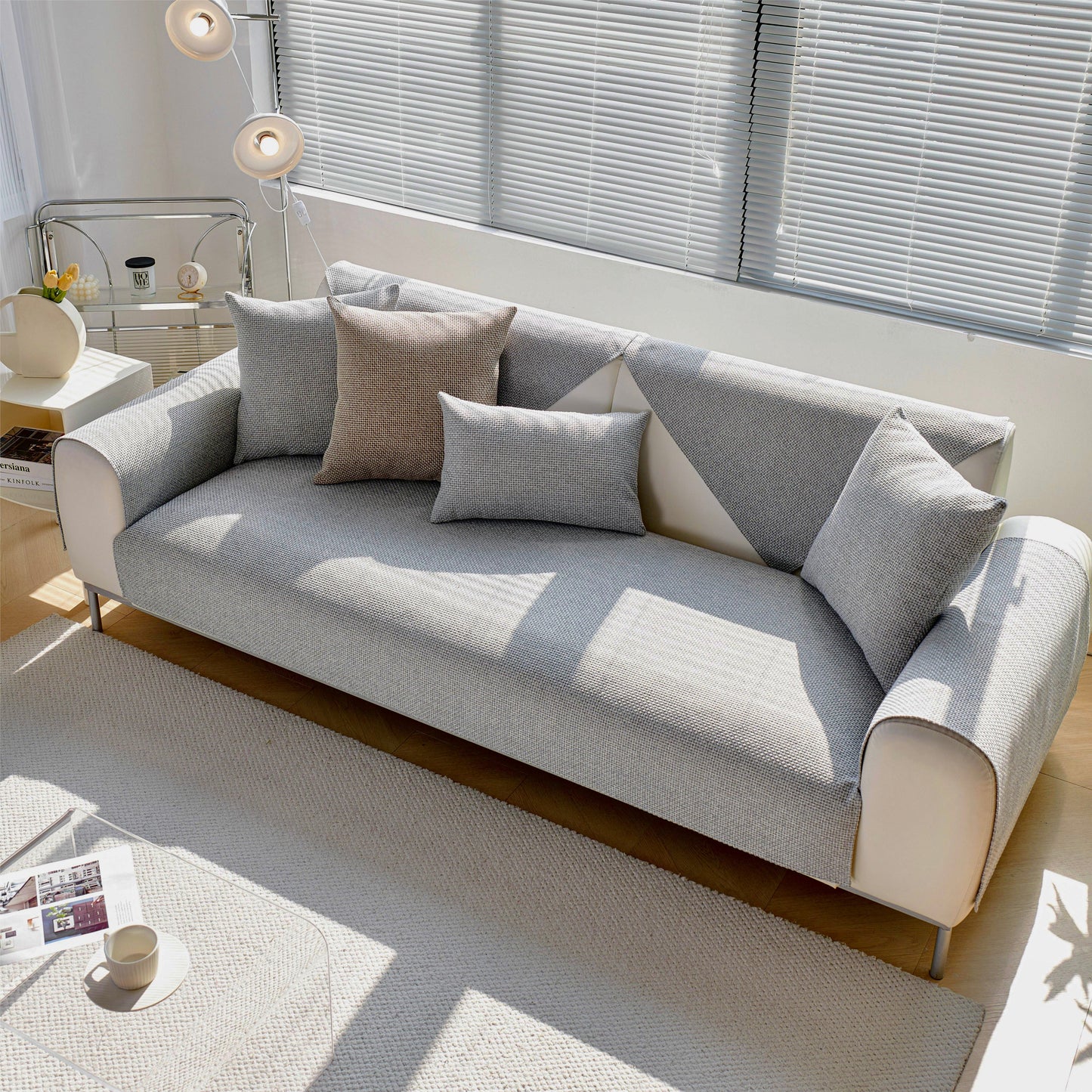 GLIZM Sofa Cover™ — Wrinkle-Free Comfort That Clings So You Can Relax in Style