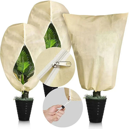FrostaGuard — Thick Drawstring Plant Frost Protection Covers