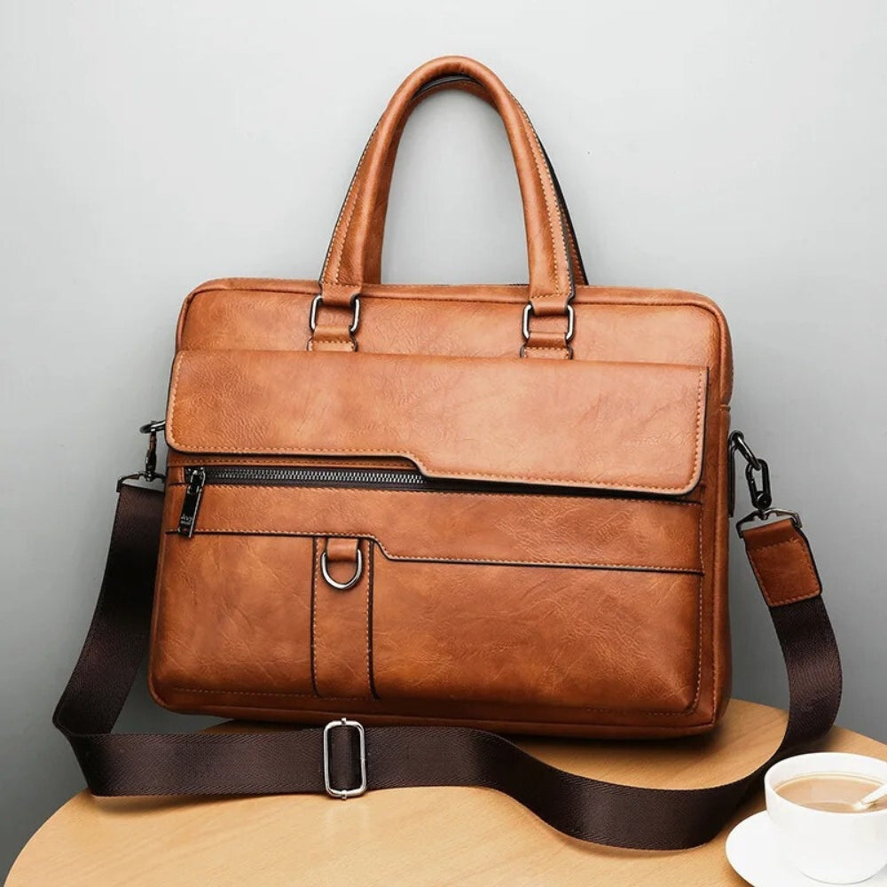 Fiorenzo Leather Briefcase