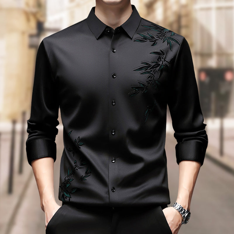 Bamboo Leaf Shirt™ — Ανάδειξε Αυτοπεποίθηση με Κάθε Ζεστή, Κοφτερή Εμφάνιση