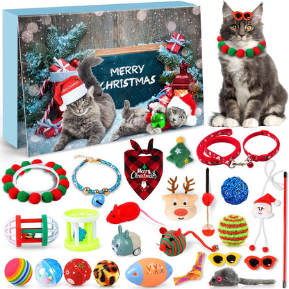 Zephyr Kitten Advent Calendar — Cat Toy Set for Holiday Play
