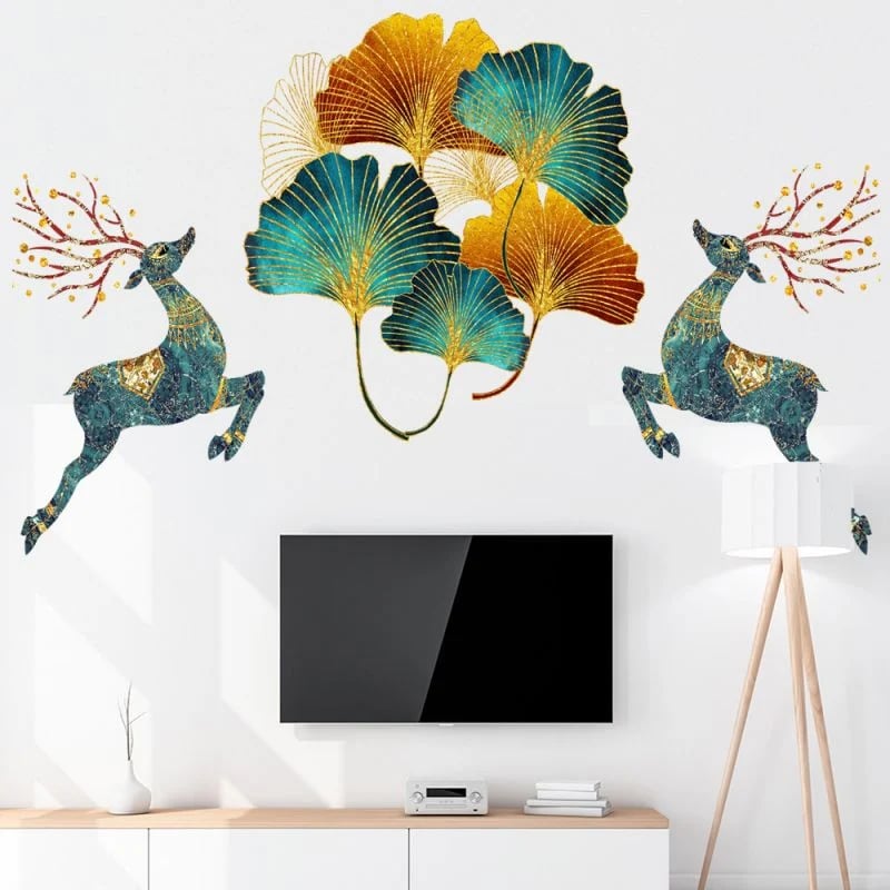 Thryvo 3D Green Plant Wall Sticker