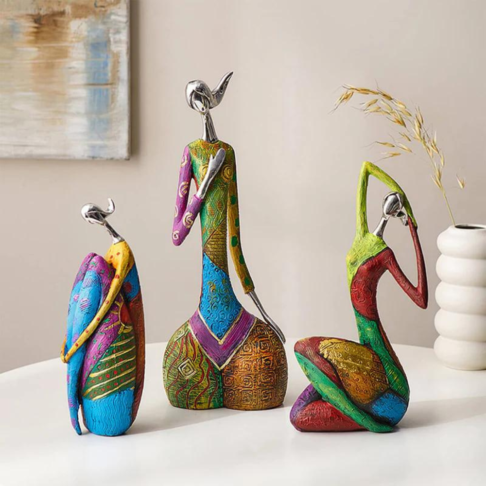 Abstract Colourful Women Bundle™ — Premení váš priestor odvážnou ženskou silou, ktorá upúta pozornosť