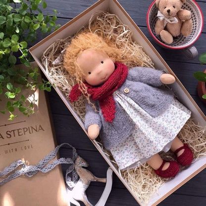 Best Gift for Kids-Handmade Waldorf Doll